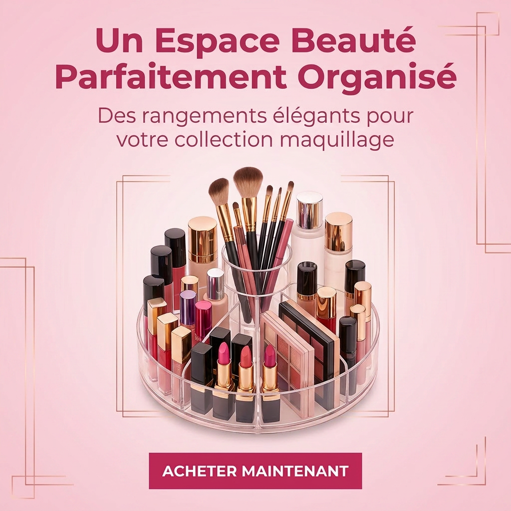 Organisation & Rangement Maquillage - Chic mes dames