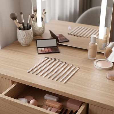 Pinceaux maquillage