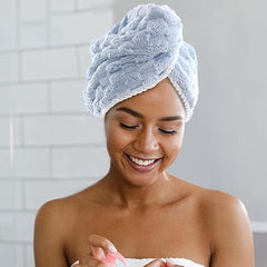 Serviette microfibre cheveux