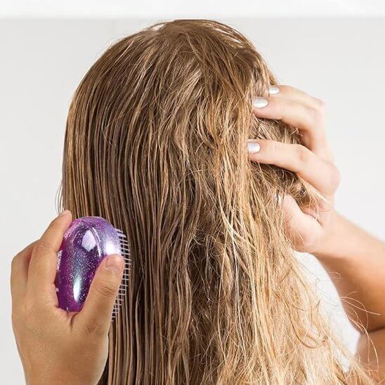 brosse à cheveux démêlante douce