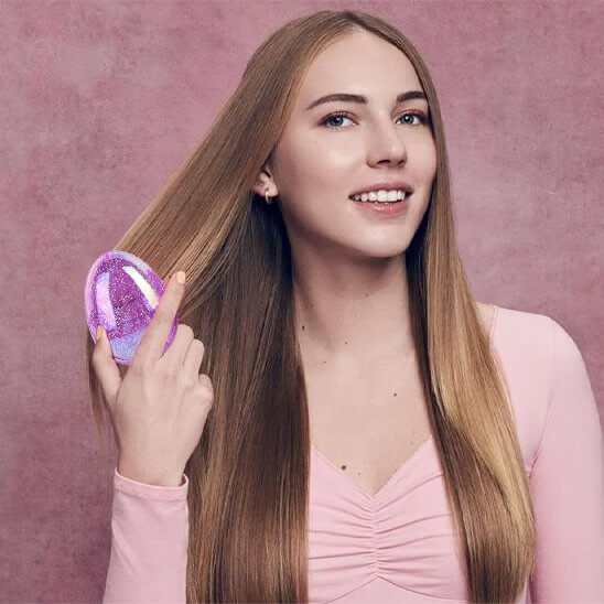brosse à cheveux démêlante douce 