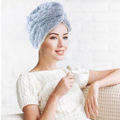 Serviette microfibre cheveux 