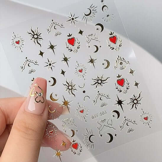 stickers ongles manucure