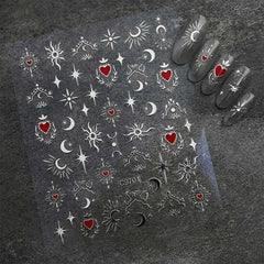 stickers ongles manucure