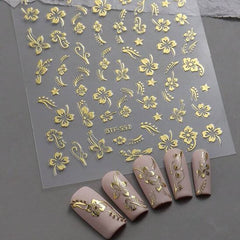 stickers ongles manucure